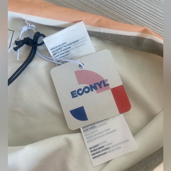 NWT Prana Sun Shade High Waist Bottom Waves Womens Size XL UPF 50 Quick Dry - Picture 6 of 10